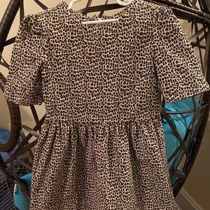 cute leopard print child’s dress from GAP